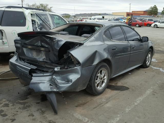 2G2WP522451318480 - 2005 PONTIAC GRAND PRIX GREEN photo 4