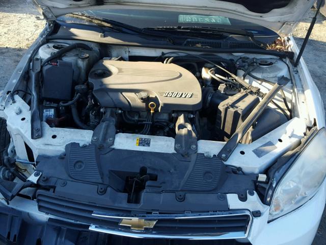 2G1WF5EK8B1140247 - 2011 CHEVROLET IMPALA LS WHITE photo 7