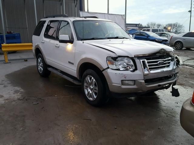 1FMEU64E98UA33324 - 2008 FORD EXPLORER E WHITE photo 1