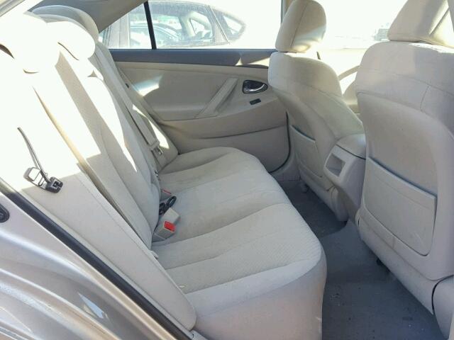 4T1BE46K29U822357 - 2009 TOYOTA CAMRY BASE TAN photo 6
