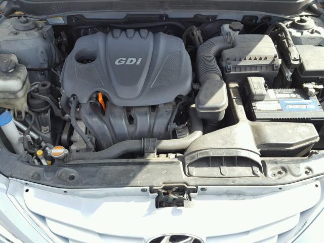 5NPEB4AC3BH025500 - 2011 HYUNDAI SONATA GLS BLUE photo 7