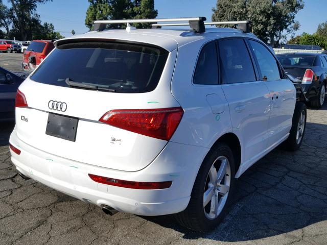 WA1KK78R39A021960 - 2009 AUDI Q5 3.2 WHITE photo 4