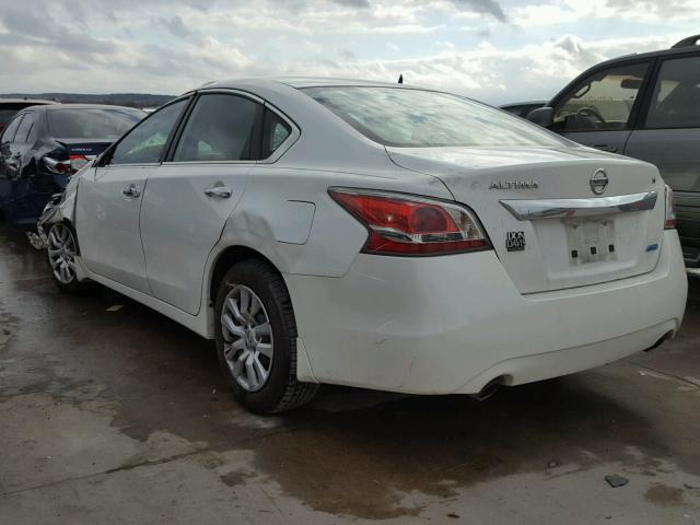 1N4AL3AP1EN214309 - 2014 NISSAN ALTIMA 2.5 WHITE photo 3