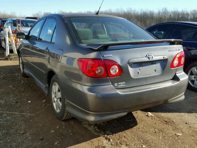 2T1BR32E68C875996 - 2008 TOYOTA COROLLA CE GRAY photo 3