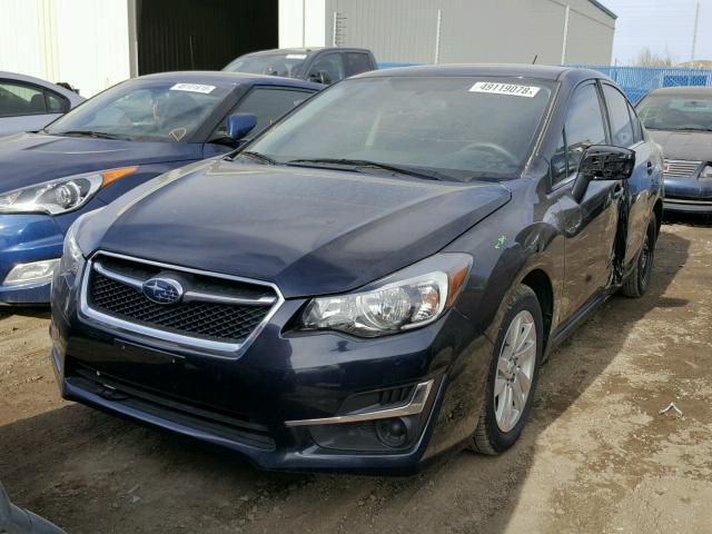 JF1GJAC66FH025180 - 2015 SUBARU IMPREZA PR BLUE photo 2