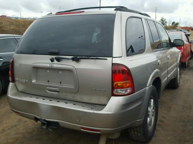 1GHDT13S022291709 - 2002 OLDSMOBILE BRAVADA BEIGE photo 4