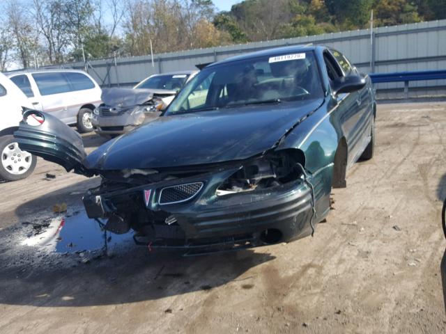 1G2NF52F02C238469 - 2002 PONTIAC GRAND AM S Yaşıl foto 2