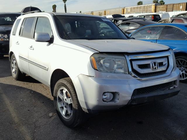 5FNYF38849B028380 - 2009 HONDA PILOT TOUR SILVER photo 1