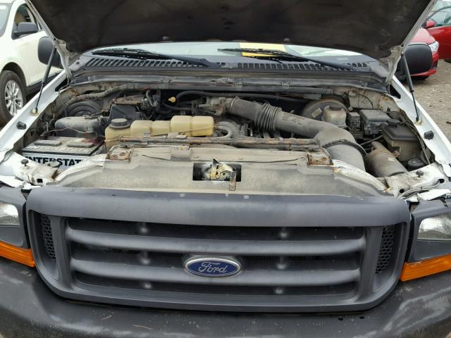 1FTNF20L3XEA86010 - 1999 FORD F250 SUPER WHITE photo 7