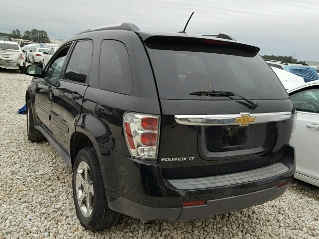 2CNDL53F586054978 - 2008 CHEVROLET EQUINOX LT BLACK photo 3