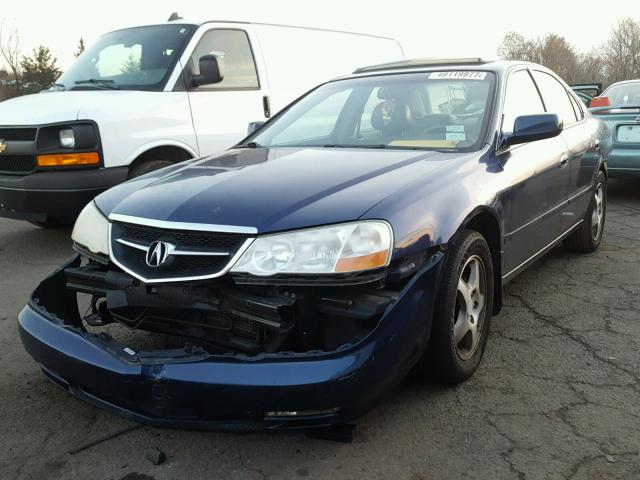 19UUA56692A057237 - 2002 ACURA 3.2TL BLUE photo 2