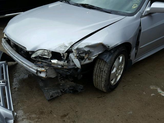 1HGCG16552A007297 - 2002 HONDA ACCORD EX SILVER photo 10