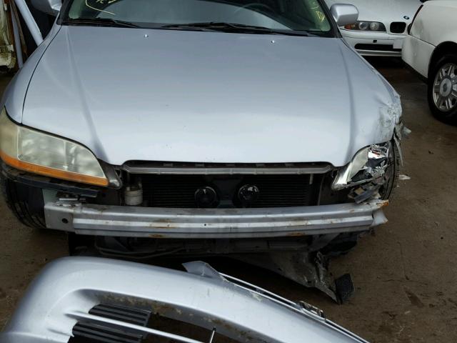 1HGCG16552A007297 - 2002 HONDA ACCORD EX SILVER photo 9