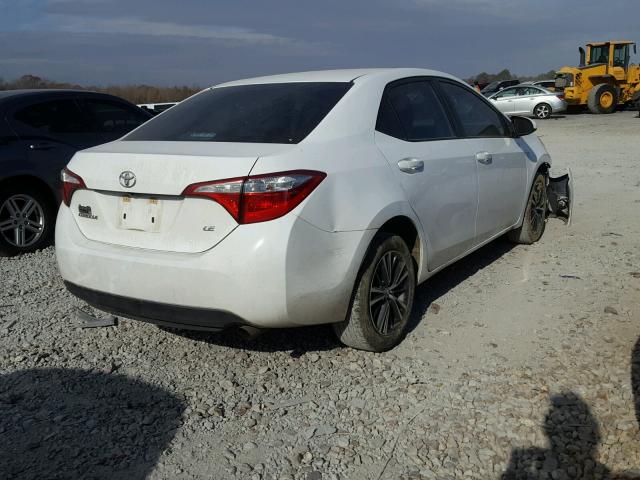 5YFBURHE9GP439926 - 2016 TOYOTA COROLLA L WHITE photo 4