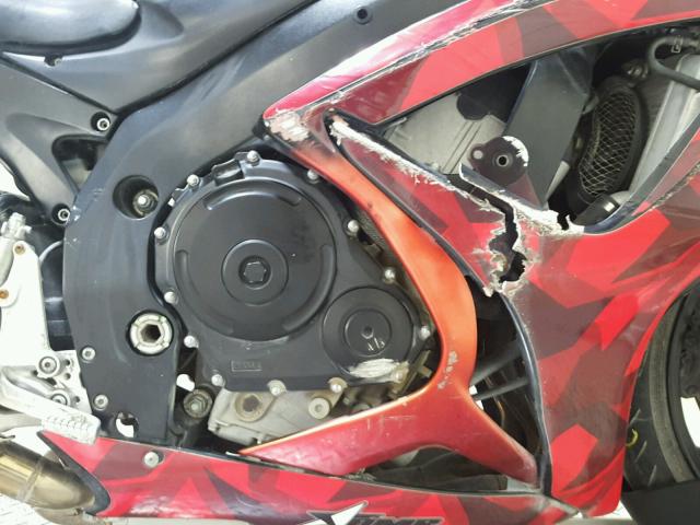 JS1GN7DA872125400 - 2007 SUZUKI 600R RED photo 12