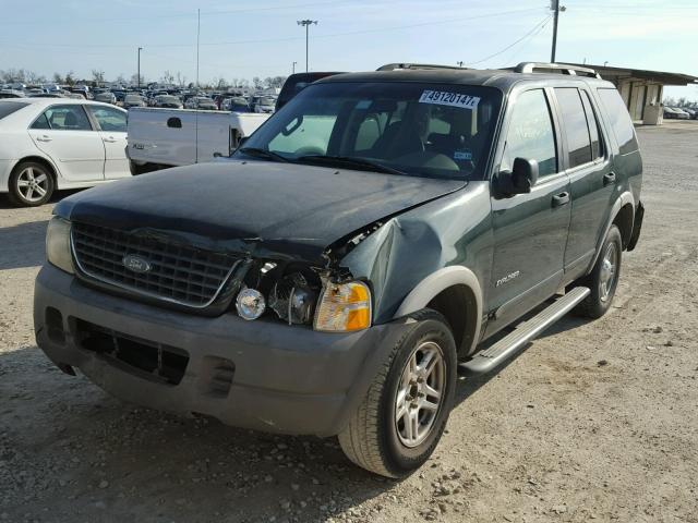 1FMZU62E02ZB18261 - 2002 FORD EXPLORER X GREEN photo 2