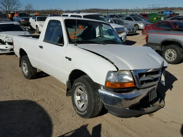 1FTYR10C0YPC18077 - 2000 FORD RANGER WHITE photo 1