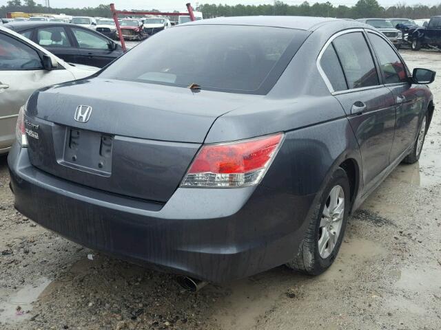 1HGCP26429A200840 - 2009 HONDA ACCORD LXP GRAY photo 4