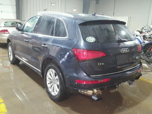 WA1L2AFP4GA036516 - 2016 AUDI Q5 PREMIUM BLUE photo 3