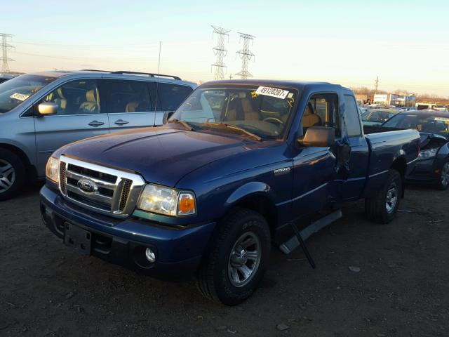 1FTYR15E58PA09587 - 2008 FORD RANGER SUP BLUE photo 2