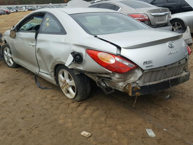 4T1CA38P54U023152 - 2004 TOYOTA CAMRY SOLA SILVER photo 3