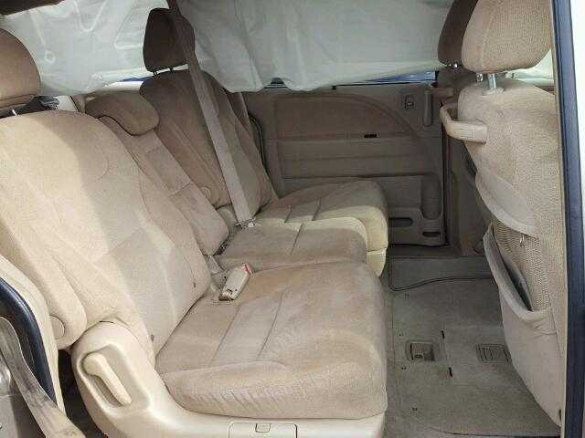 5FNRL384X6B409916 - 2006 HONDA ODYSSEY EX BEIGE photo 6