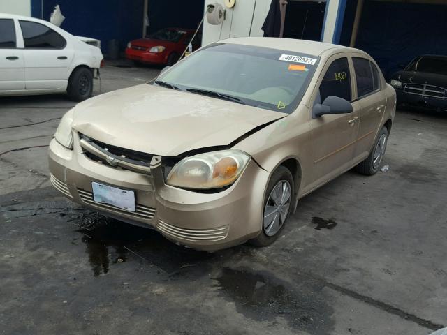 1G1AK52F257512797 - 2005 CHEVROLET COBALT GOLD photo 2