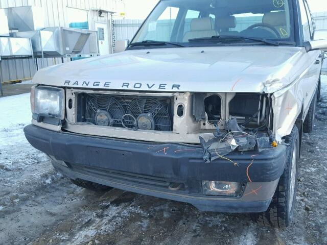 SALPM16421A455987 - 2001 LAND ROVER RANGE ROVE GOLD photo 9