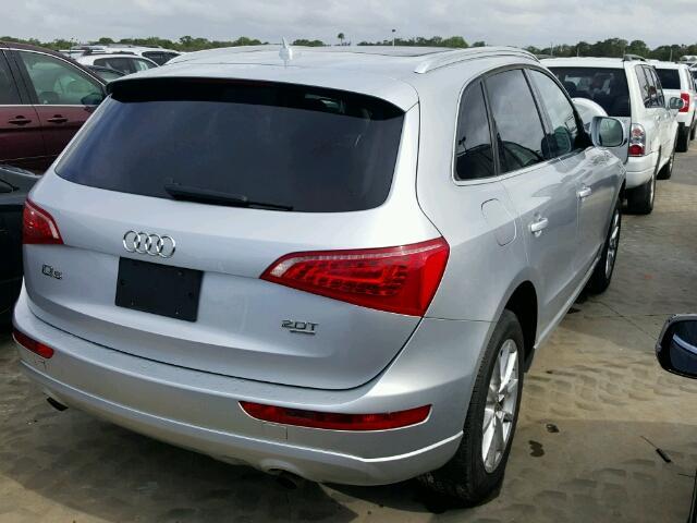 WA1LFAFP3BA012107 - 2011 AUDI Q5 PREMIUM SILVER photo 4