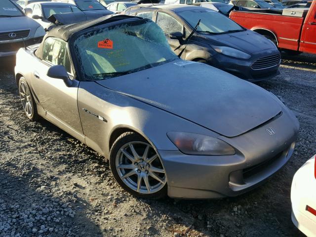 JHMAP21445S003569 - 2005 HONDA S2000 SILVER photo 1