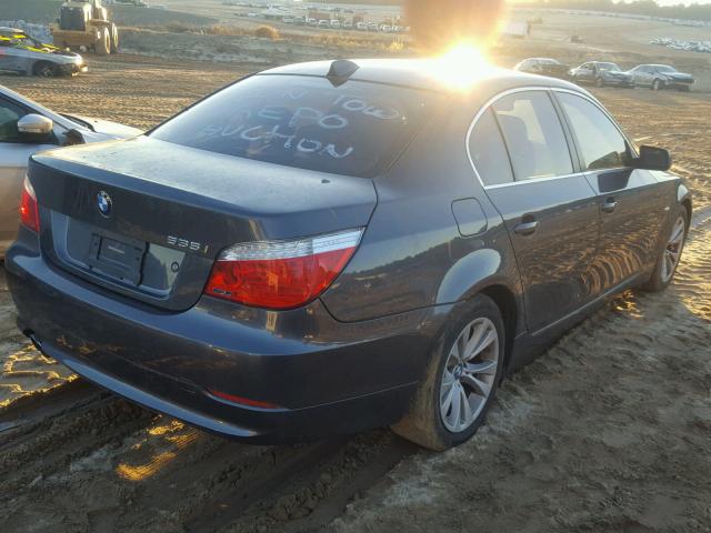 WBANW13529C163100 - 2009 BMW 535 I GRAY photo 4