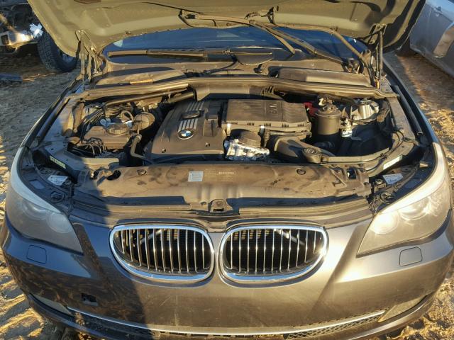 WBANW13529C163100 - 2009 BMW 535 I GRAY photo 7