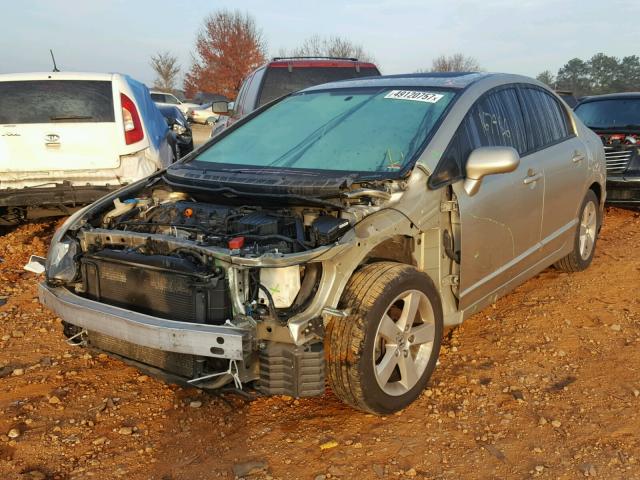 1HGFA16897L021207 - 2007 HONDA CIVIC EX GOLD photo 2