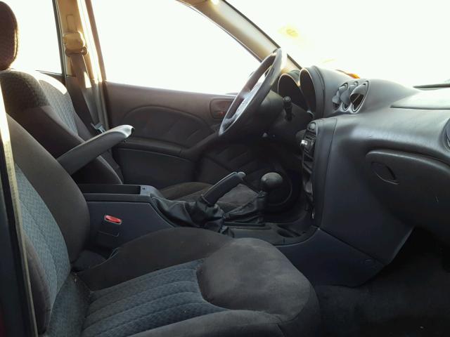 1G2NE52E95M102320 - 2005 PONTIAC GRAND AM S ბურგუნდია ფოტო 5