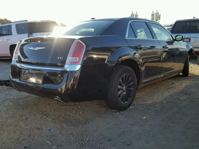 2C3CCAAG0DH507976 - 2013 CHRYSLER 300 BLACK photo 4