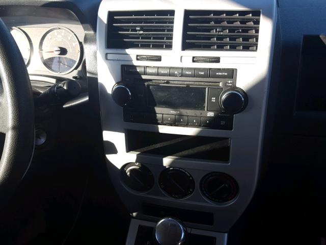 1J8FT47098D649565 - 2008 JEEP COMPASS SP BLACK photo 9