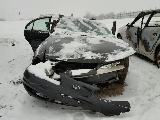 1G3NF52E42C300913 - 2002 OLDSMOBILE ALERO GLS BLACK photo 9