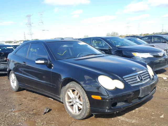 WDBRN64J43A459396 - 2003 MERCEDES-BENZ C 320 SPOR BLACK photo 1