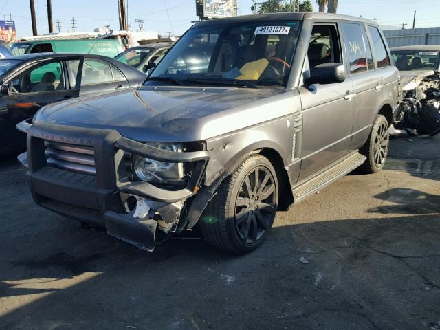 SALMF11475A185083 - 2005 LAND ROVER RANGE ROVE GRAY photo 2