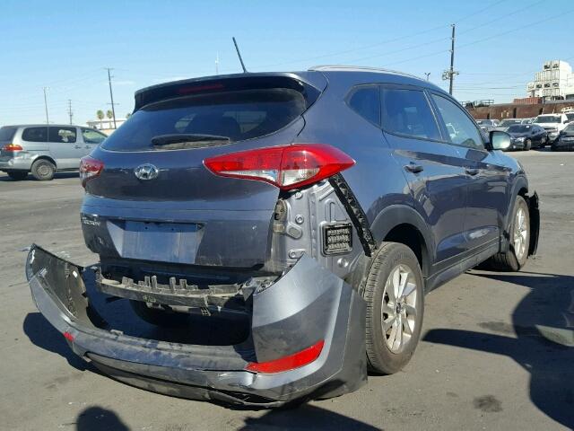 KM8J33A47GU240272 - 2016 HYUNDAI TUCSON LIM GRAY photo 4