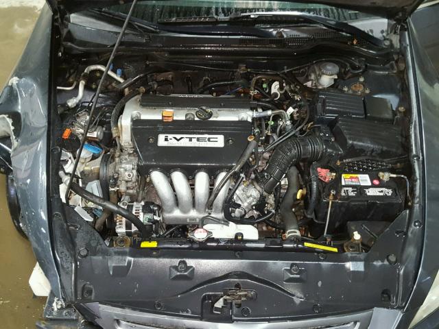 1HGCM568X5A174320 - 2005 HONDA ACCORD EX GRAY photo 7