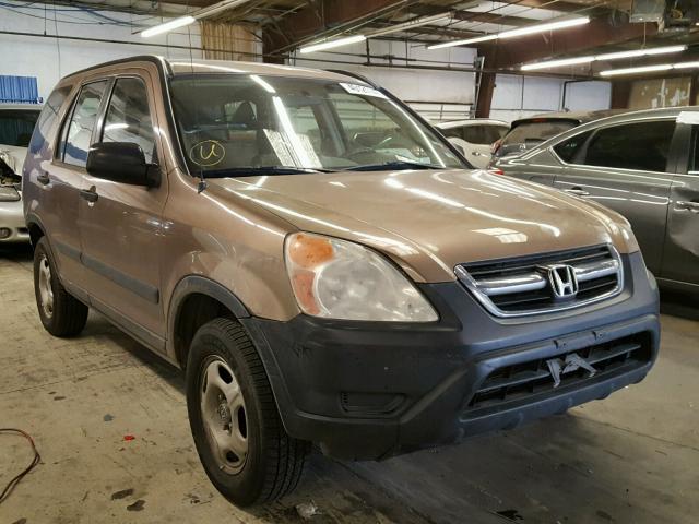 SHSRD78413U122912 - 2003 HONDA CR-V LX TAN photo 1