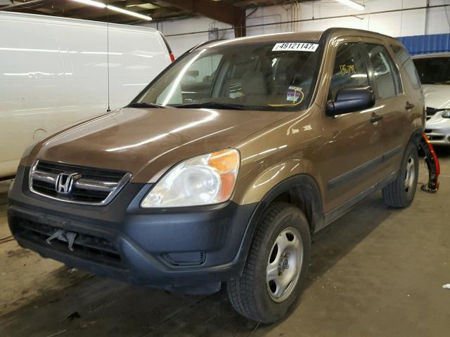 SHSRD78413U122912 - 2003 HONDA CR-V LX TAN photo 2