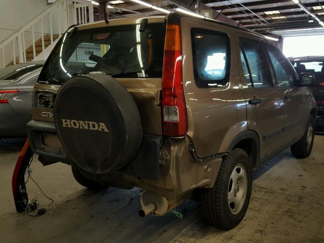 SHSRD78413U122912 - 2003 HONDA CR-V LX TAN photo 4