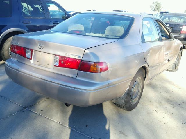 4T1BG22K11U046263 - 2001 TOYOTA CAMRY CE BEIGE photo 4