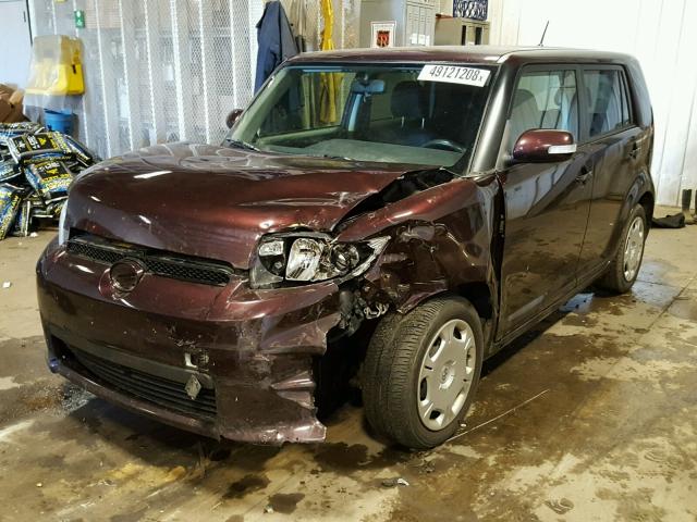 JTLZE4FE7B1139899 - 2011 TOYOTA SCION XB Марун фото 2