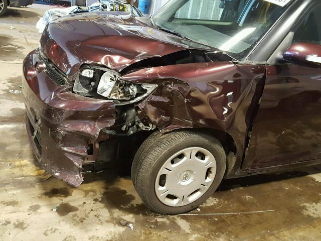 JTLZE4FE7B1139899 - 2011 TOYOTA SCION XB Марун фото 9