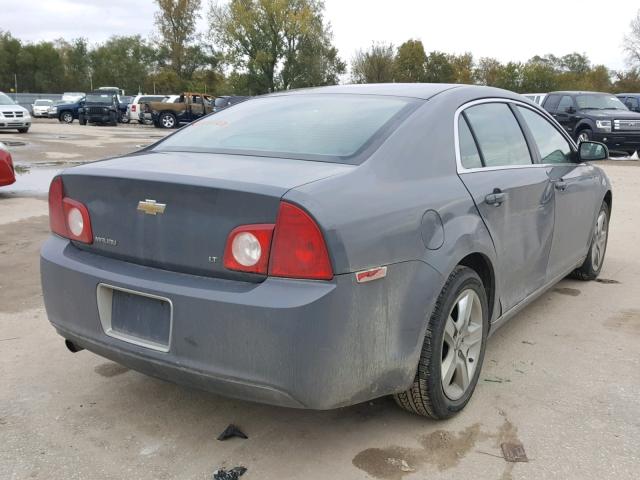 1G1ZH57B59F231399 - 2009 CHEVROLET MALIBU 1LT GRAY photo 4