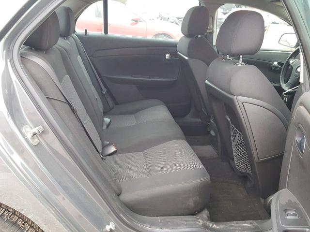 1G1ZH57B59F231399 - 2009 CHEVROLET MALIBU 1LT GRAY photo 6