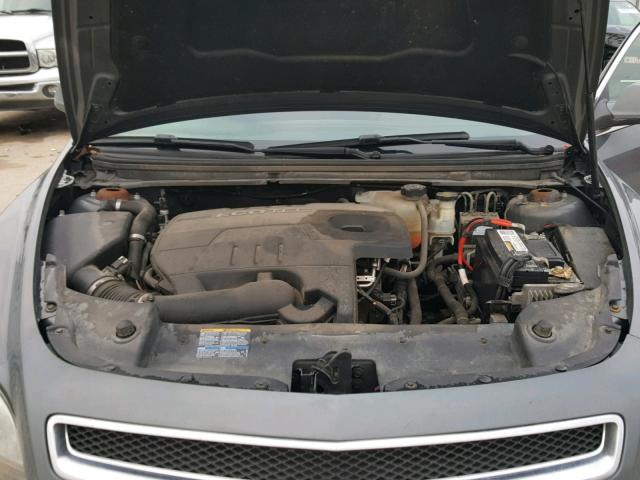 1G1ZH57B59F231399 - 2009 CHEVROLET MALIBU 1LT GRAY photo 7